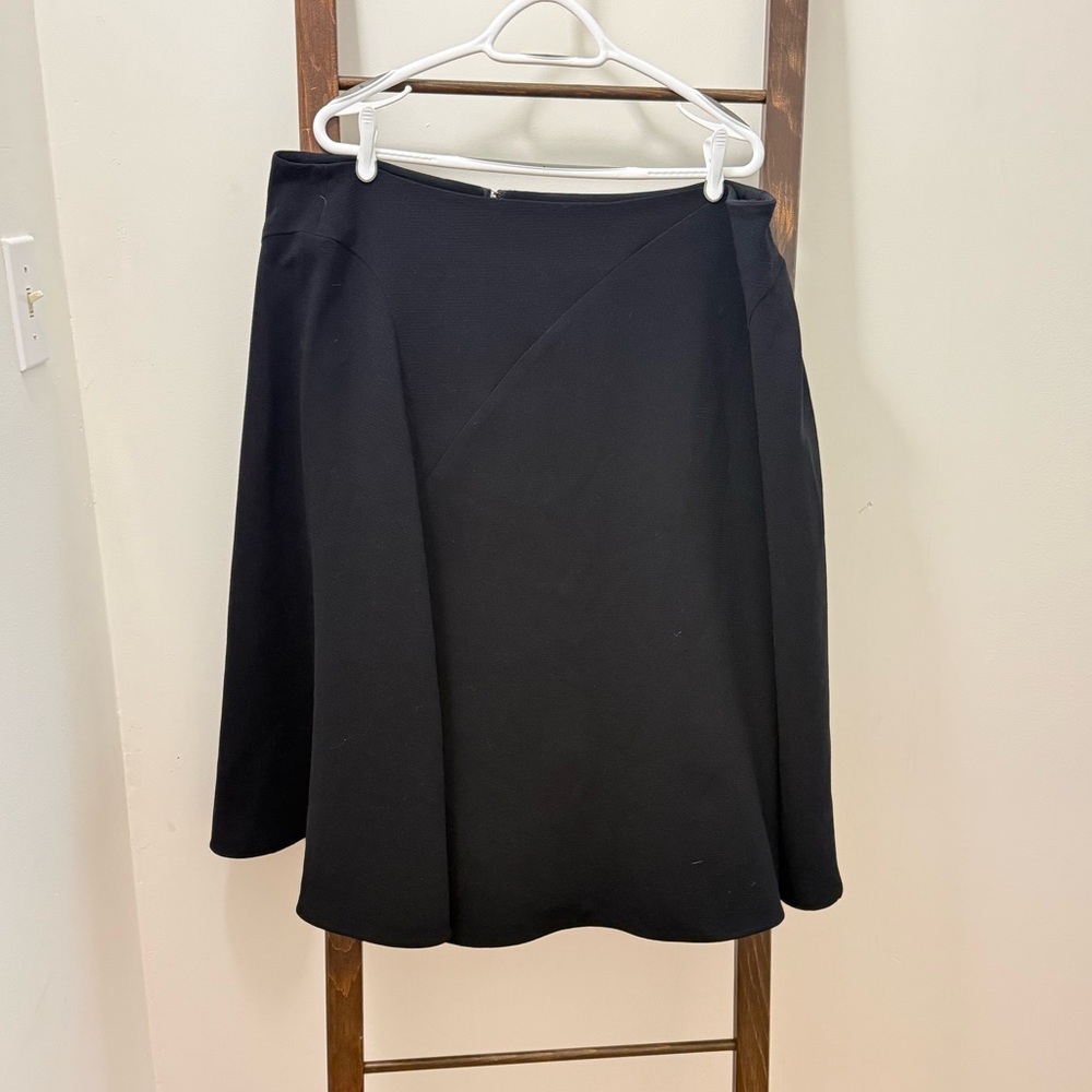 A-line business skirt